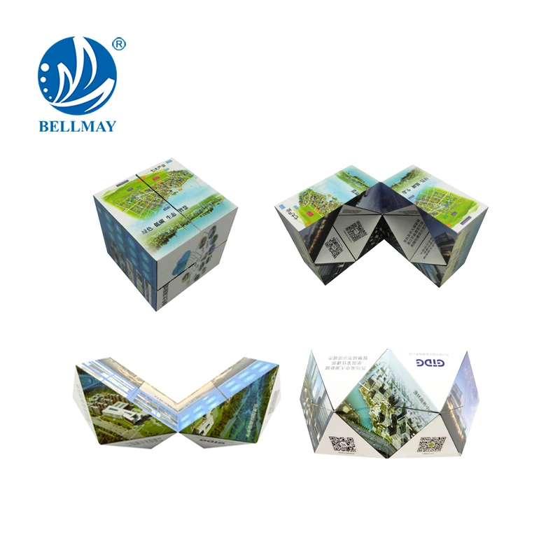 7cm Foldable Diamond Magic Cube Advertising Cube Kis Toys