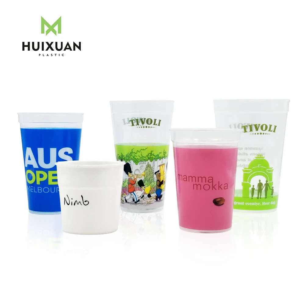 
Cold water Plastic color changing cup mood stadium cup 
