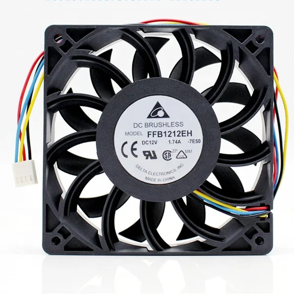 FFB1212EH 12V 1.74A 12CM 12025 double ball cooling fan
