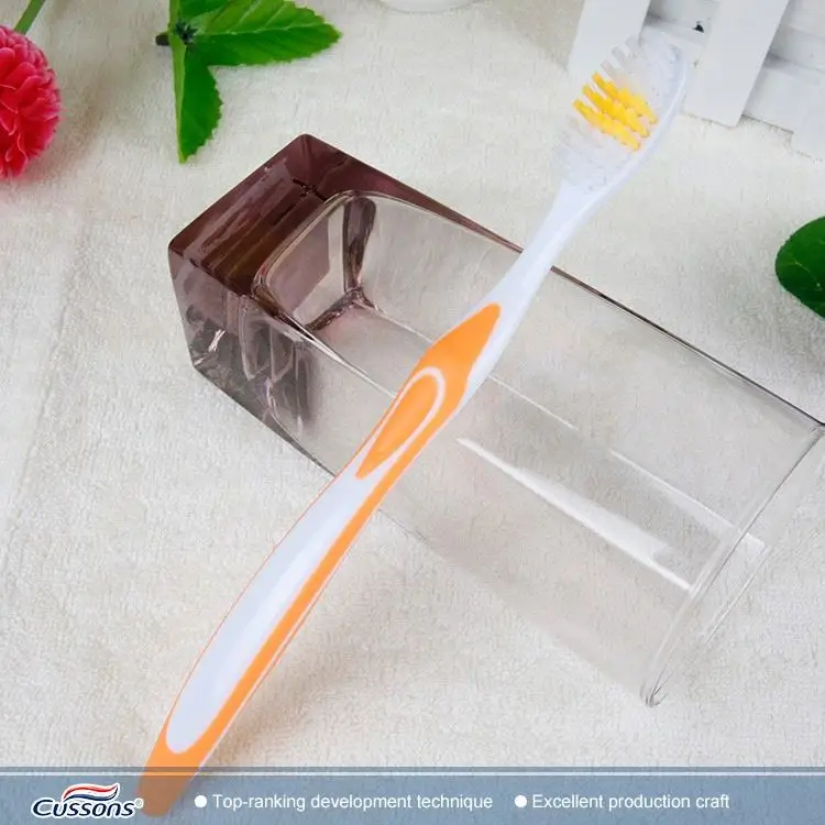 Customized logo promotion nylon dental soft bristle toothbrush importer
