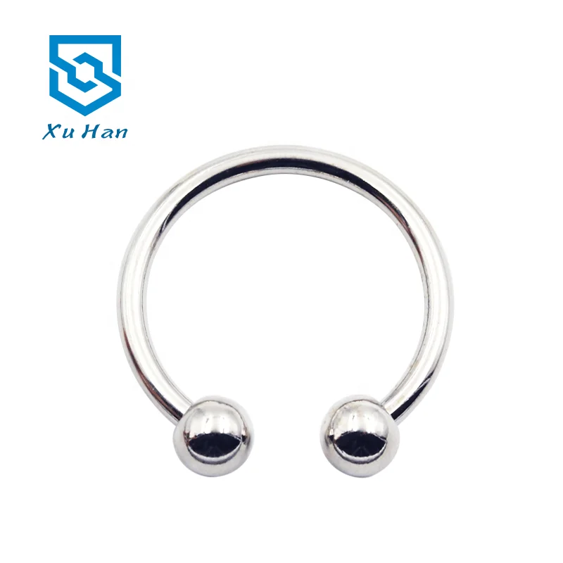 Прямые продажи от производителей, высококачественное металлическое кольцо для ключей с винтовым шариком