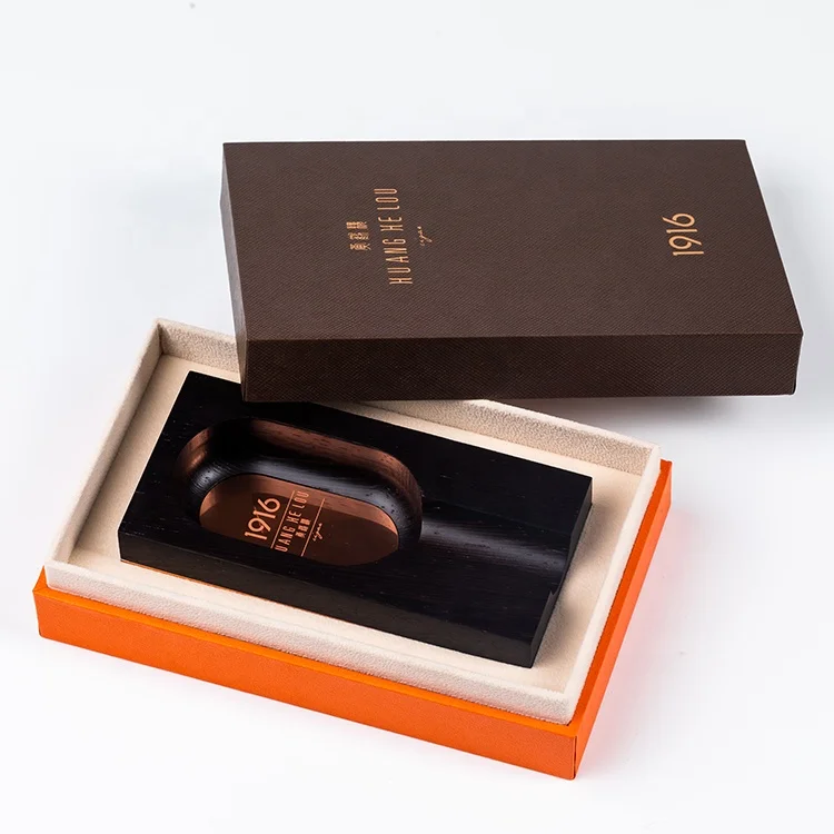 High Quality Wholesale Custom made Latest Design wood cigar ashtray Luxury ashtray