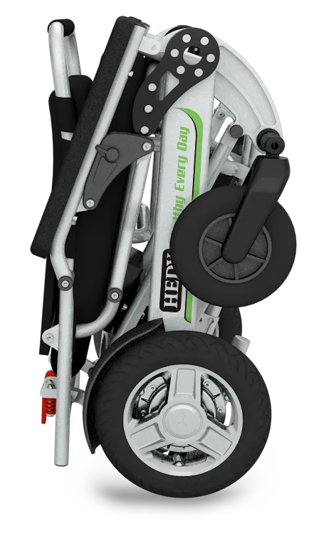 HEDY Carer-Controlled Smart Intelligent LCD Display Joystick Power Electric Wheelchair With Wireless Remote Control Function