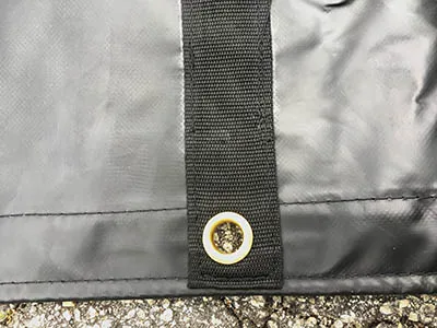 Tarps Flatbed Lumber Tarp 18 Oz Vinyl 24*27 Heavy Duty Vinyl Coated Fabric Pvc Coated Truck Cover Other Fabric Woven Dust Proof