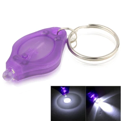 LED Mini Night keyhole Keychain light Cool Portable Gift flashlight Emergency lighting backup Key chain Child lamp