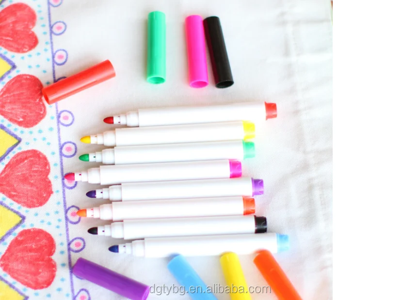 
Wholesale easy cleaning color super washable fabric marker pen permanent marker textile marker 