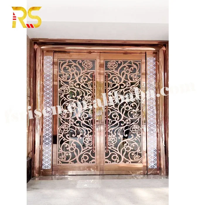 professignal design luxury night club entrance door bar decorative main gate