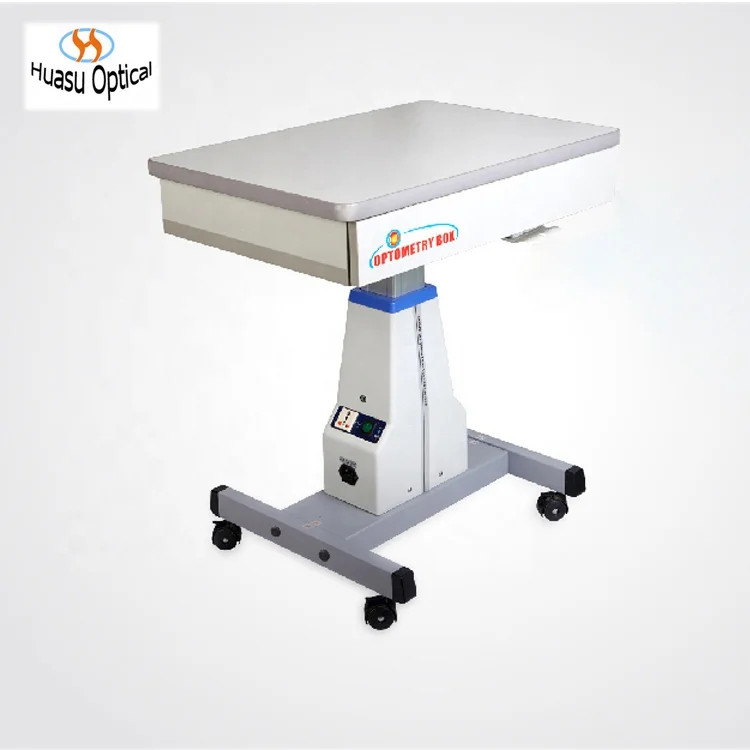 ophthalmic motorized auto table optometry electric work optical shop equipments