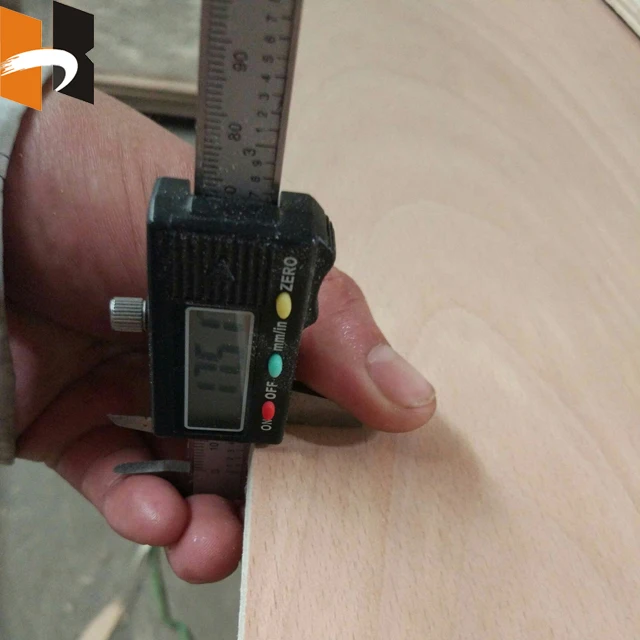 18mm Crown Cut Beech Veneer Fancy Plywood