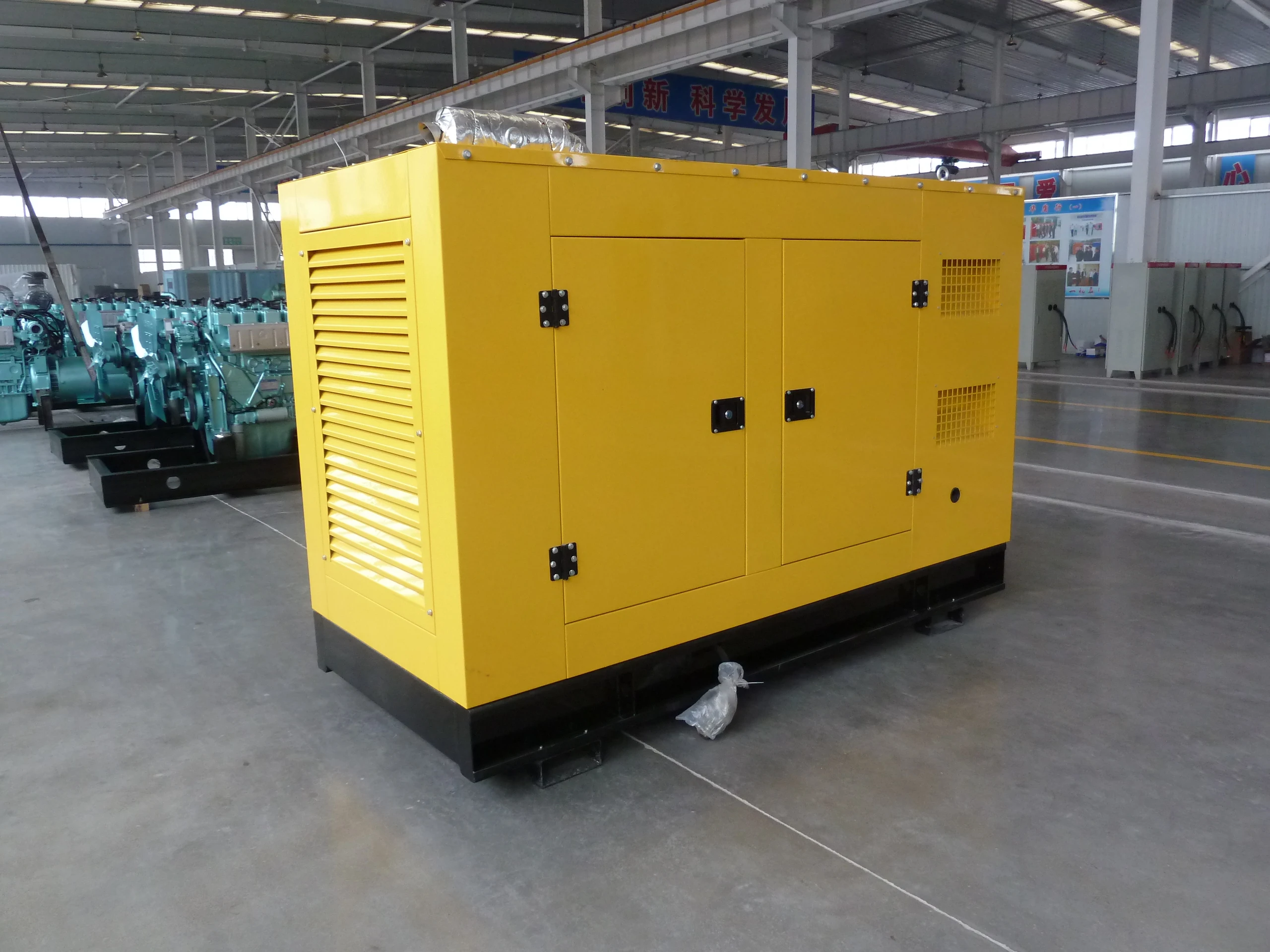 Silent LNG CNG Generator with ATS