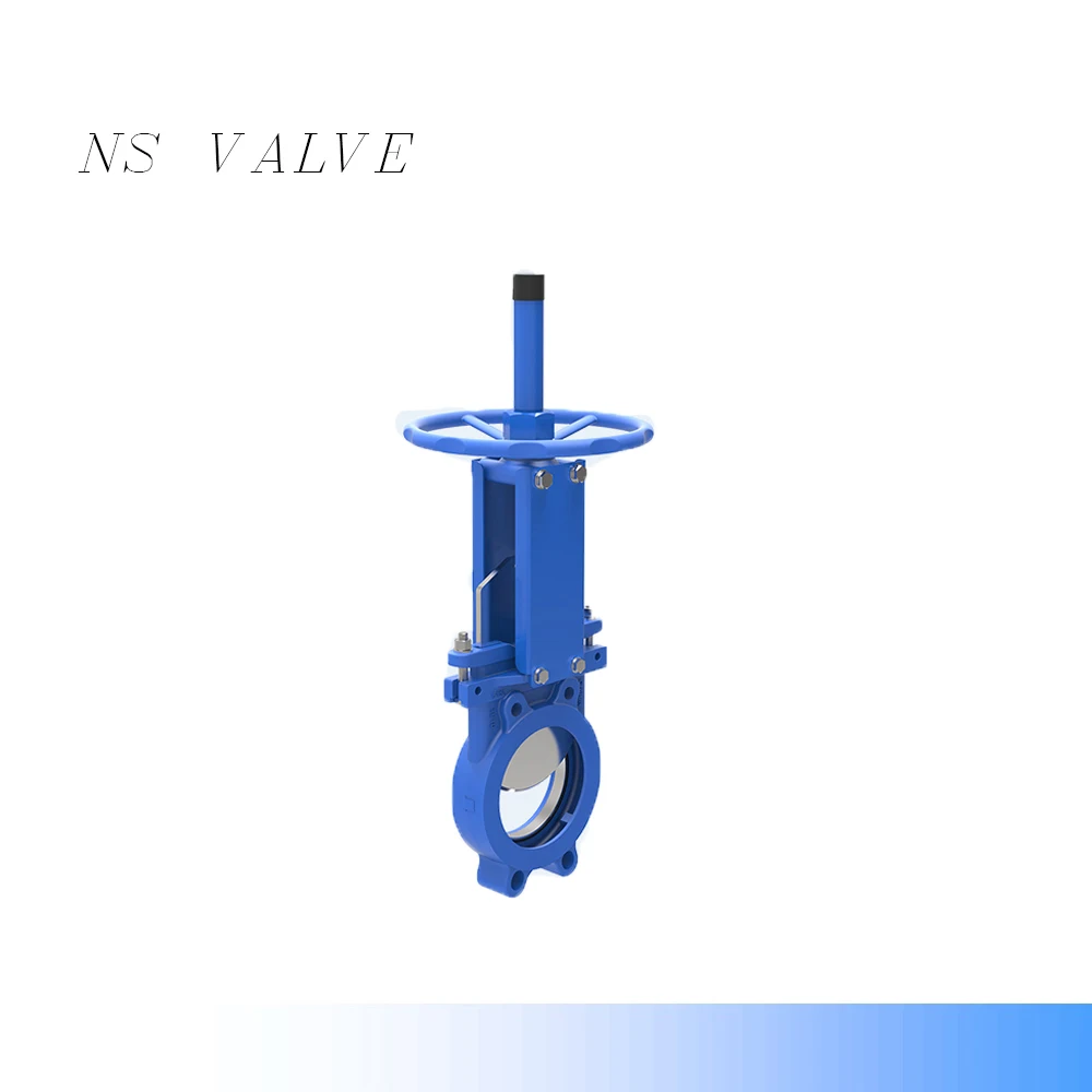 SS304 QB series Unidirectional seal Knife Gate Valve
