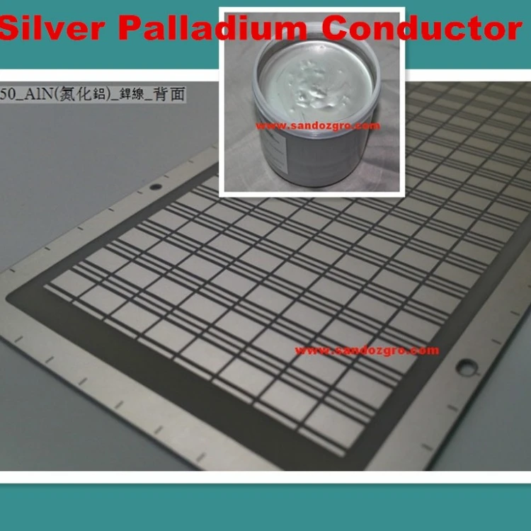 AlN Ceramic PdAg silver conductive paste