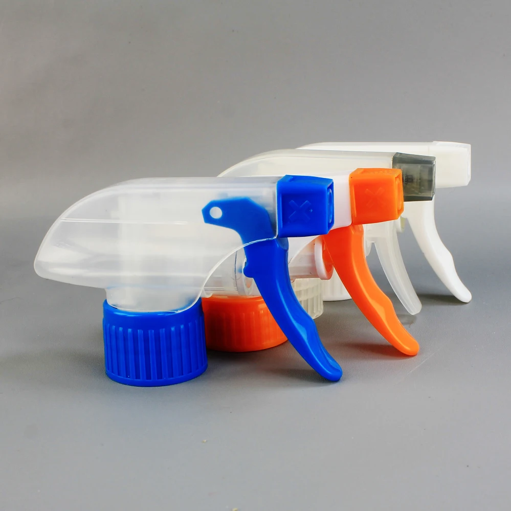 China yuyao supply 28mm trigger sprayer plastic pp blue dispenser bottle garden sprayer trigger
