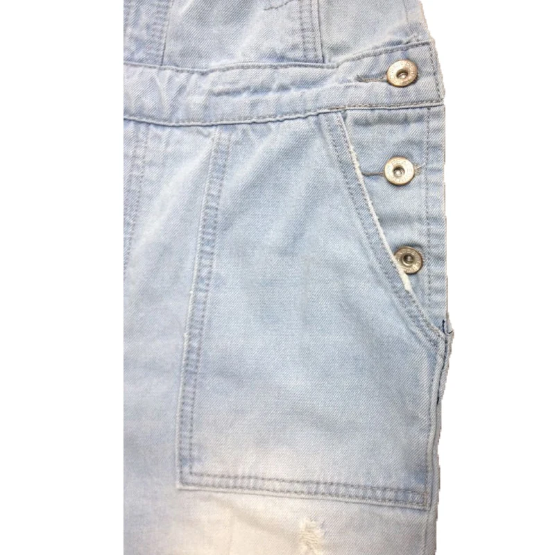 2016 korean denim pants woman suspendar jeans for ladies