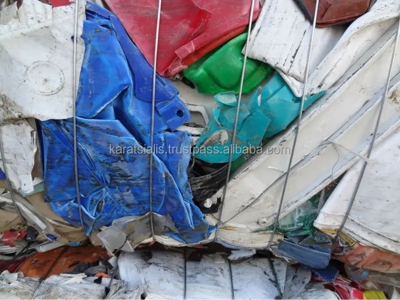
PP HARD - RIGID MIX (aprox. 80%-90% PP - aprox. 10%-20% othe plastics PE,PS,PVC etc.) BALES SCRAP - WASTE 