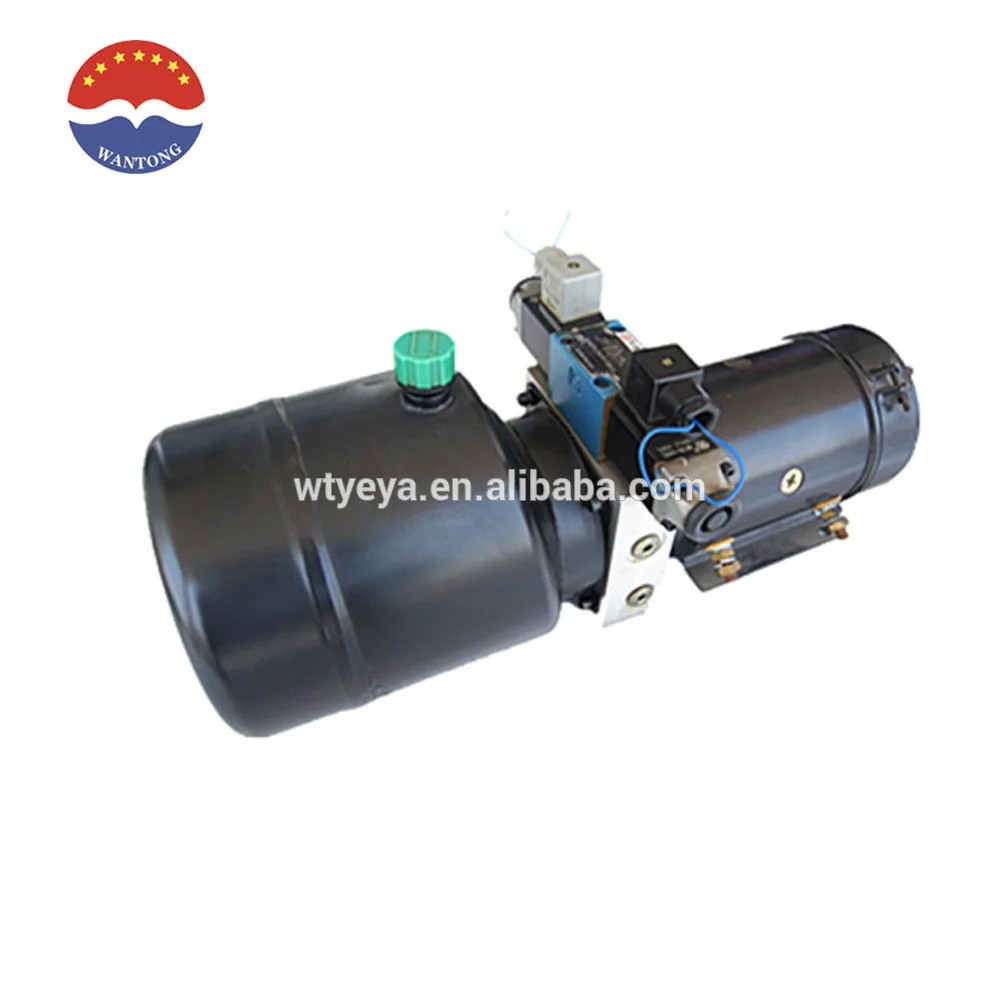 DC 12 volt or 24 volt electric hydraulic power units,small hydraulic power pack units