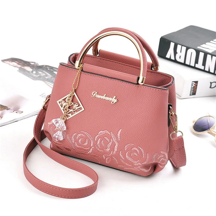 2024 new style fashion pu shoulder bags genuine leather Women Handbags branded