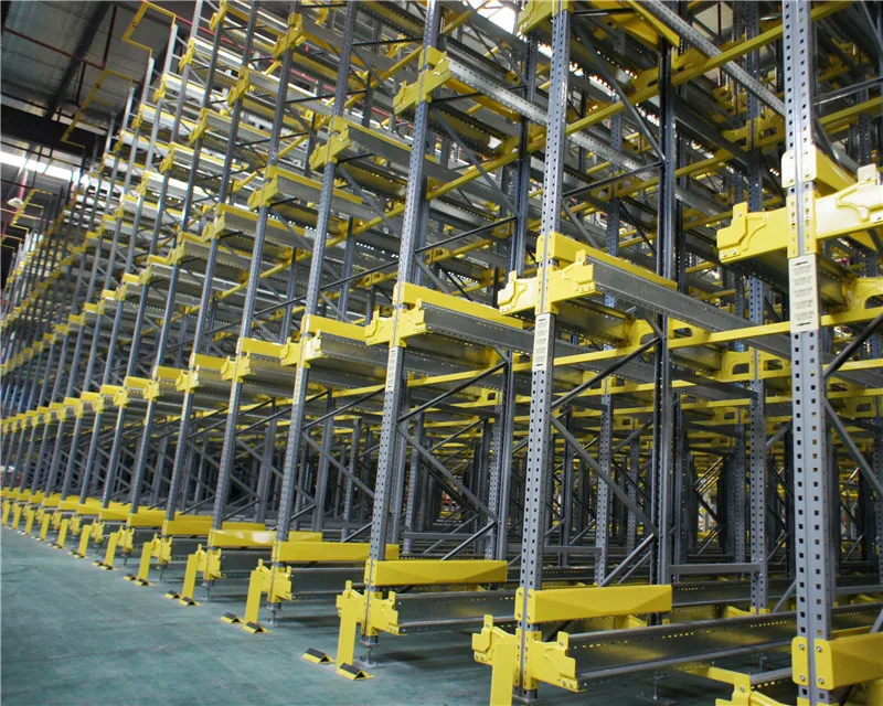 Space saving storage rack Drive In Drive Through Pallet Racking system