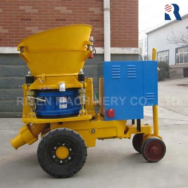 
High-quality RISEN dry mix shotcrete machine PZ-5 - shotcreting machine on Fair 