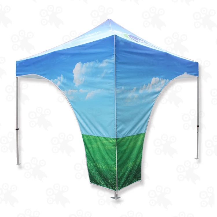 Outdoor Event 3x3 Folding Printed Red Gazebo Canopy Tent for Trade Show