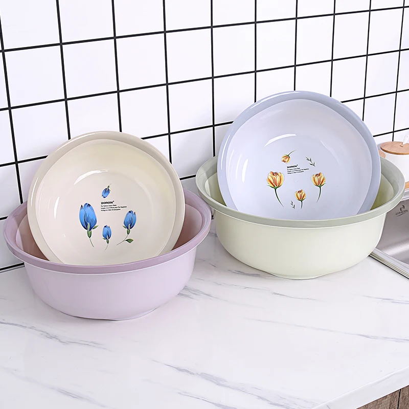 Transparent Plastic Portable  wash basin