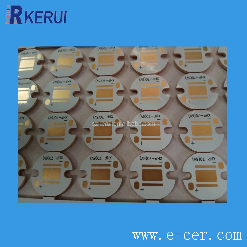 
16mm Cree XHP70 sinkpad pcb,direct themal path mcpcb 