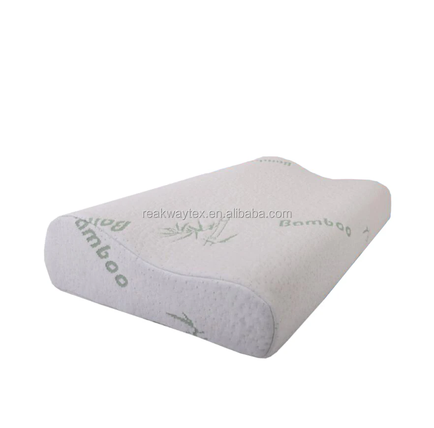 Wholesale Pillow Promotion Bamboo Fiber Pillow Neck Support Memory Foam Bedding Pillow