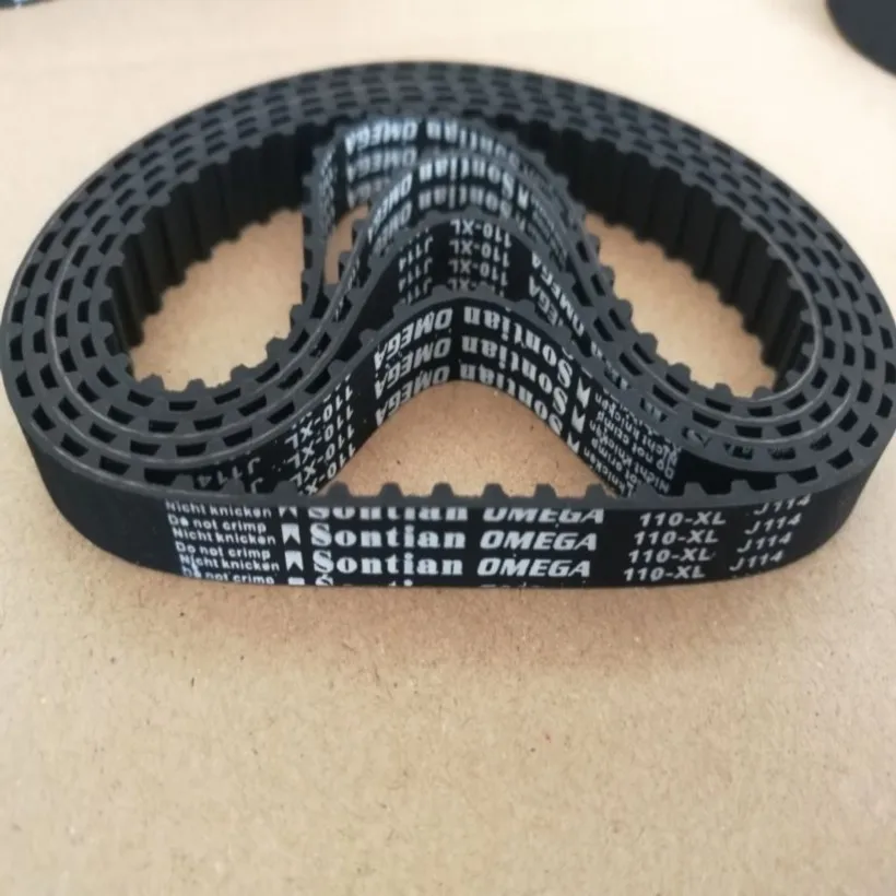 110XL rubber timing belt