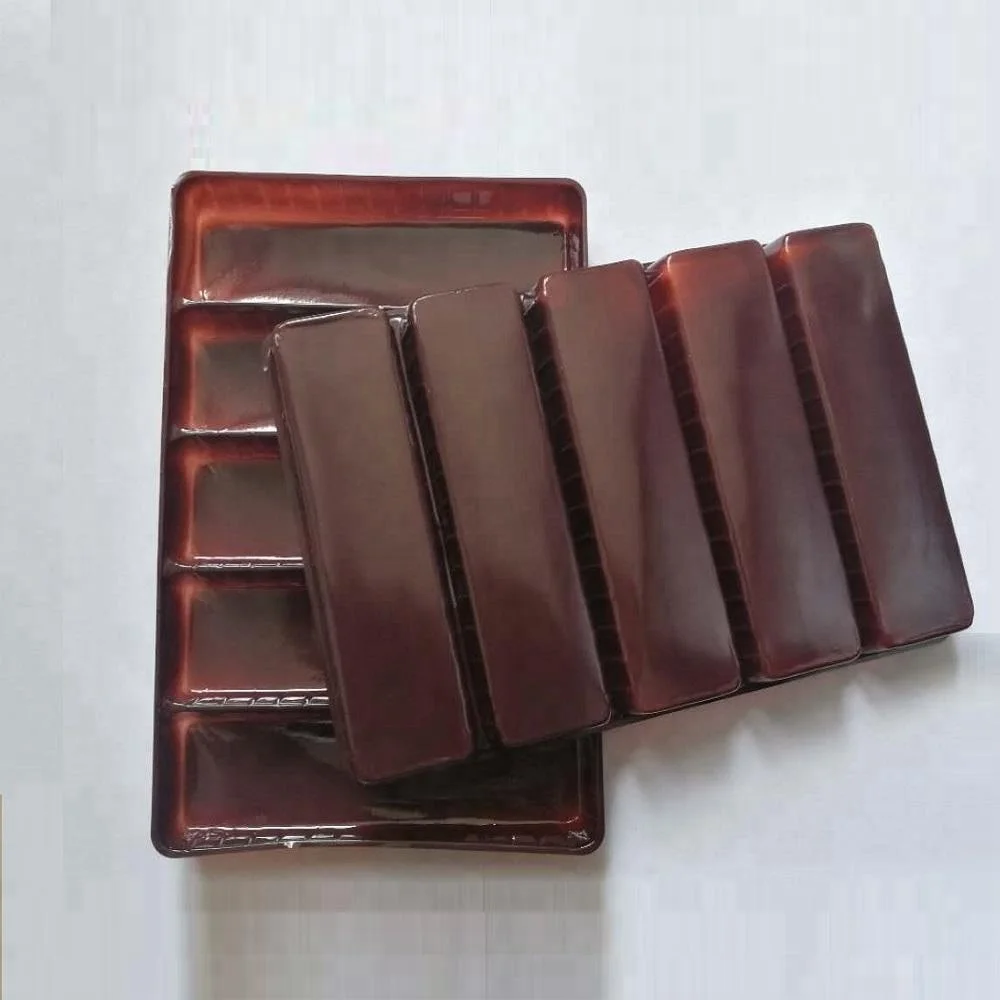 chocolate plastic insert tray mini cake blister packaging tray