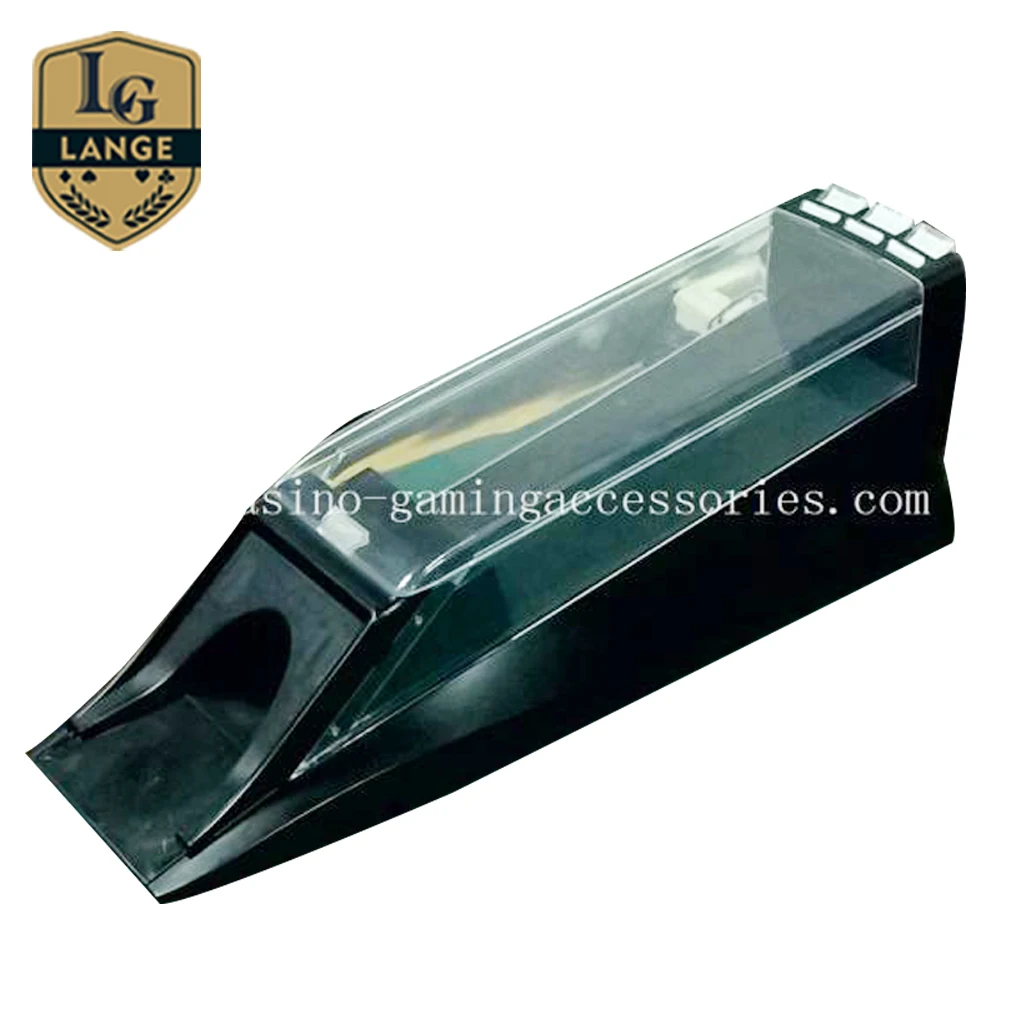 Casino Automatic Optics Electronic Dealer Card Shoe with Customized LOGO