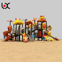 Hot sale large outdoor slide amusement park equipment