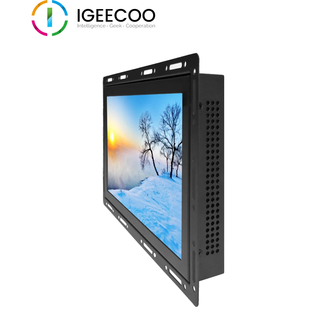 7 inch open frame touch LCD with DVI HD-MI VGA inpu from IGEECOO