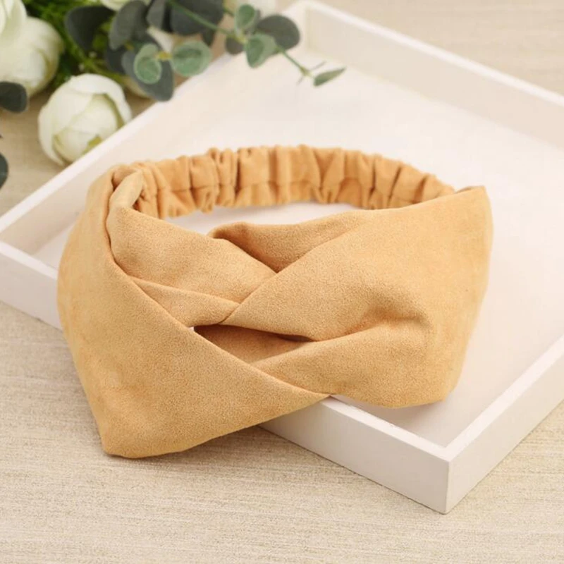 
2018 New Arrival Popular high quality hair band women cotton sport girl yoga headband wholesale 