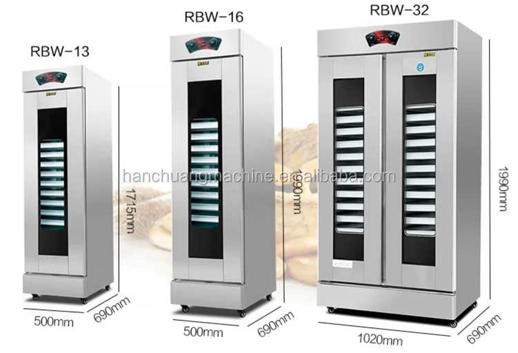 Professional retarder printing bread proofer for restaurant