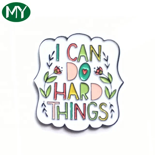 Professional design hard enamel pin badge