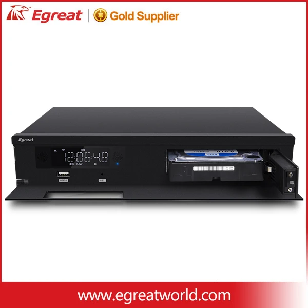 Egreat 4 К HDR media player, 3.5 дюйма HDD Media Player