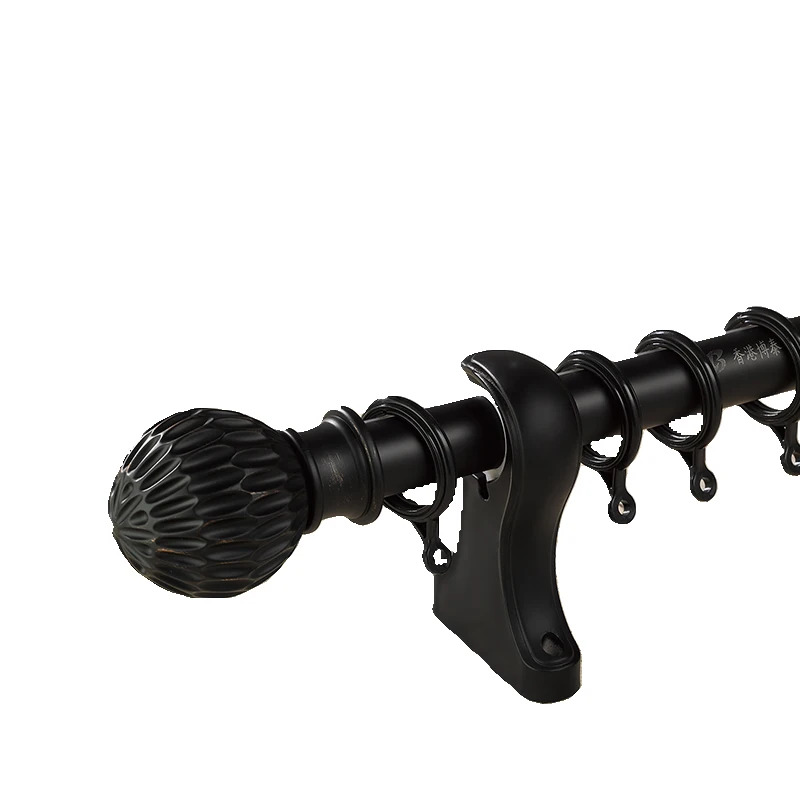 botai 28mm decorative curtain rod accessory finial curtain poles tracks and accessories