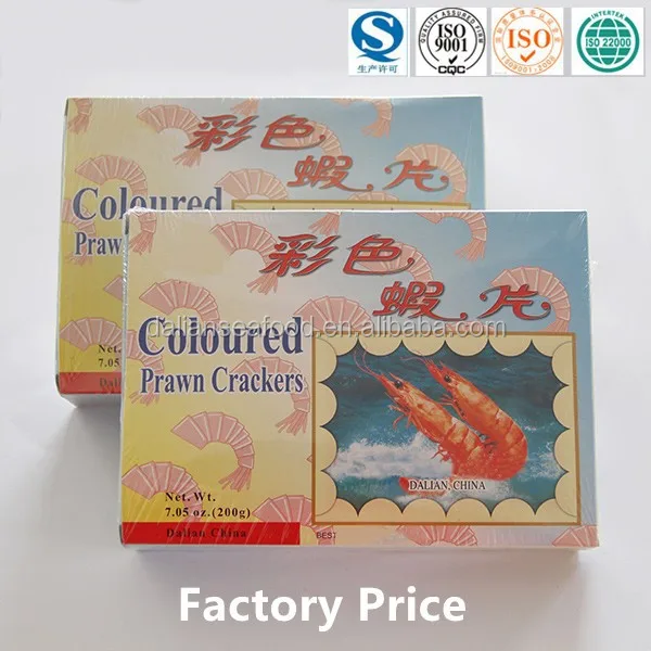 
Colored Prawn Cracker with Origin China 
