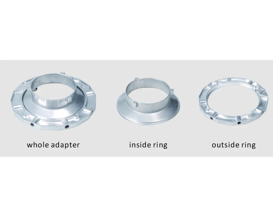 Кольцевой адаптер Elinchrom Snaplux для вспышки Bowens S-Mount и софтбокса