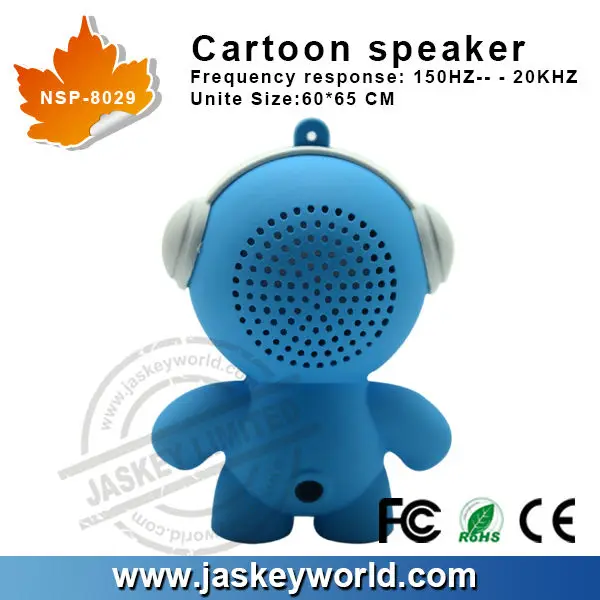 unique promotion cartoon portable speaker