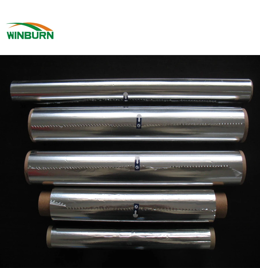 Household Aluminium foil of 11 mic home use foil rolls