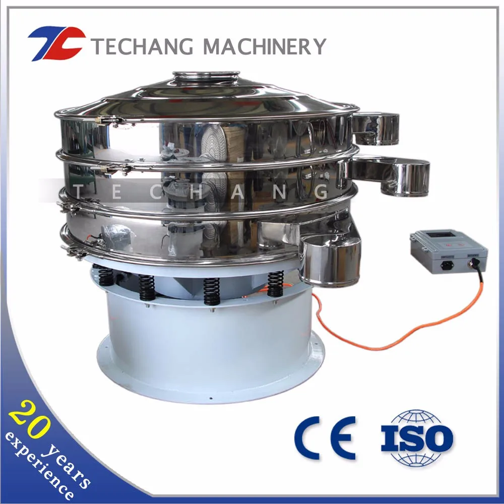 Food grade powder ultrasonic sieve filter machine export in china