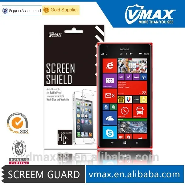 Hot sales anti blue light uv screen protector for Nokia lumia 1520