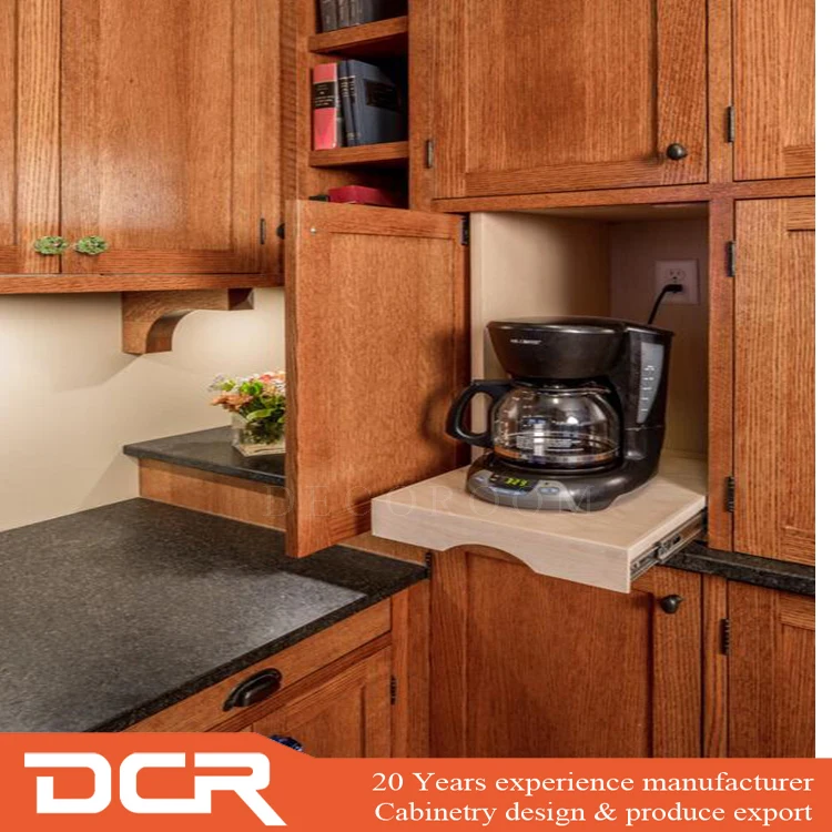 2017 China made wood antique red cedar kitchen cabinets for sale with simple design