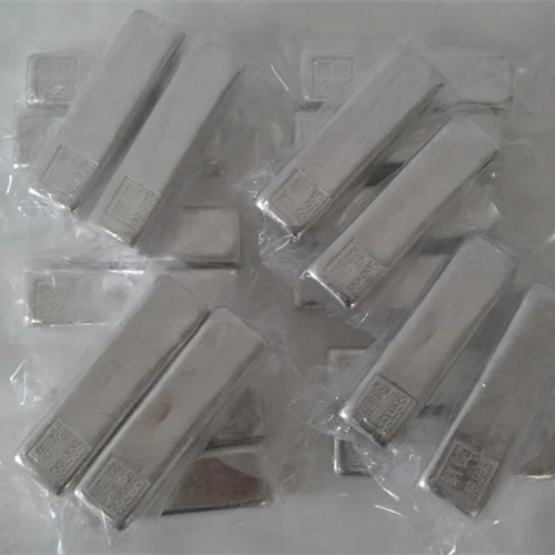 High purity Indium Ingots 99.995%/99.99%