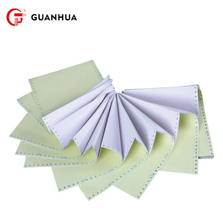 low price wholesale price 3 part computer paper 2ply continuous 2/3 ply for office