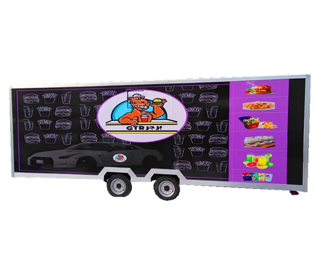 Мобильные пончики для фургона, тележки для продажи