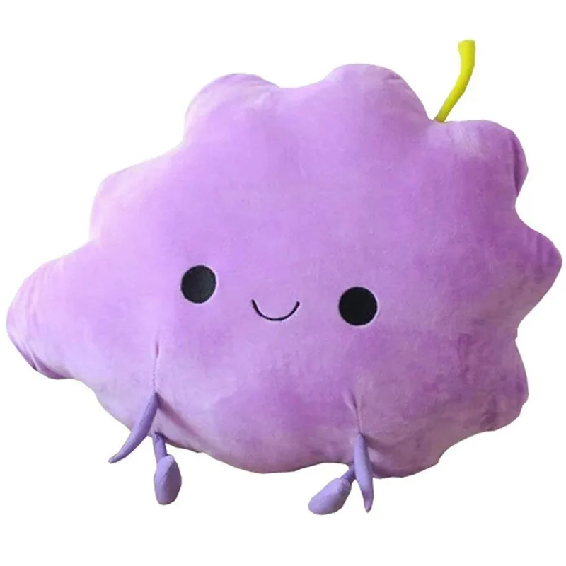 Cushion Pillow 40cm Stuffed Plush Toy Fruit Super Soft Cute Plush Stuffed pear mango grape plush fruit toys