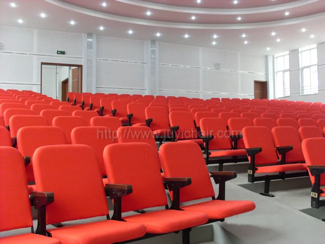 
JUYI leather cinema seats retractable auditorium seating for indoor 