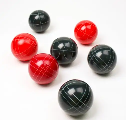 8 balls  72mm  resin petanque bocce ball , boccia bocce ball set